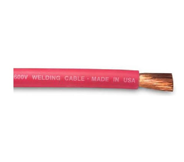 2 AWG Red Battery / Welding Cable