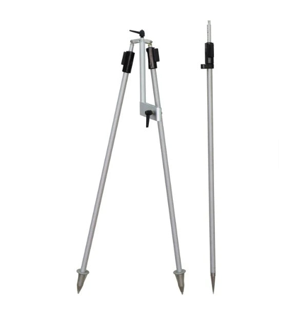 2.15m Aluminum Prism Pole Tripod w/ Leica Style & 5/8x11" Thread