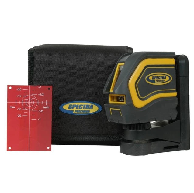 Spectra Precision LT20 Red Beam Crossline Laser