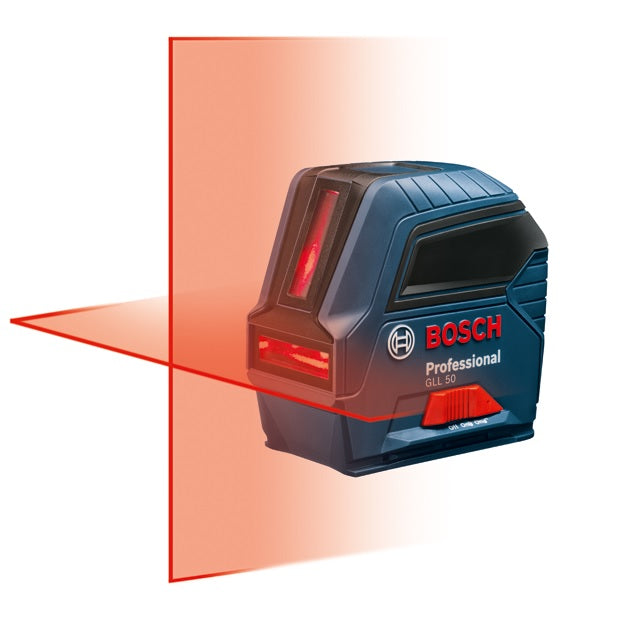 Bosch GLL50-RT Self-Leveling Cross-Line Laser (Refurbished)
