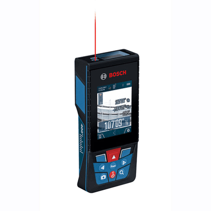 Bosch GLM400CL 400ft Laser Measure with Camera Viewfinder Rechargeable