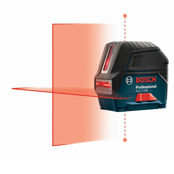 Bosch GCL 2-160 Cross-Line Laser w/ Plumb Points