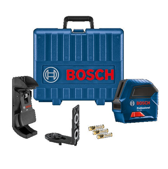 Bosch GLL50-RT Self-Leveling Cross-Line Laser (Refurbished)