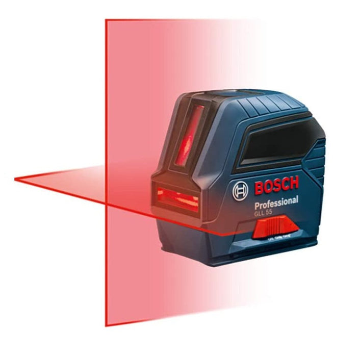 Bosch GLL55 Self-Leveling Cross-Line Laser (Open-Box)